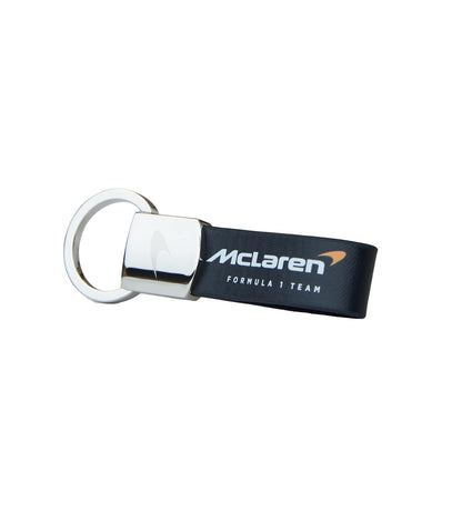 McLaren F1 Leather Strap Keyring Keychain