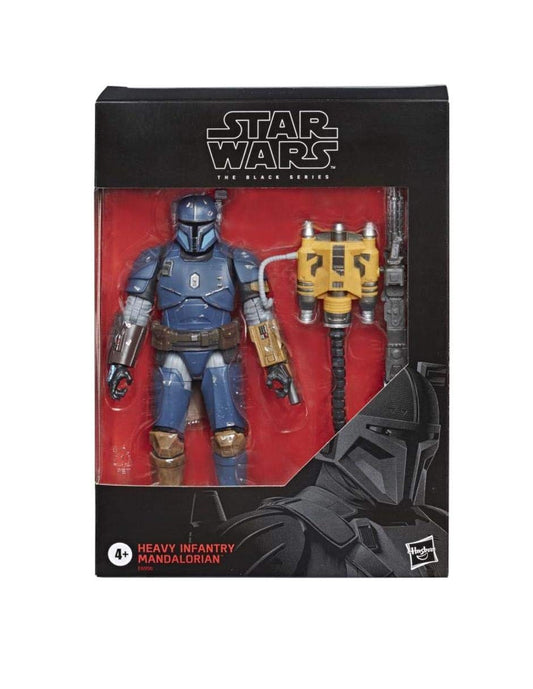 STAR WARS The Black Series Heavy Infantry Mandalorian Toy 6-inch Scale The Mandalorian Collectible Deluxe Action Figure Kids Ages 4 and Up