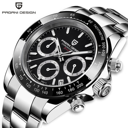 PAGANI Men's Multifunction Waterproof Quartz Watch 1644