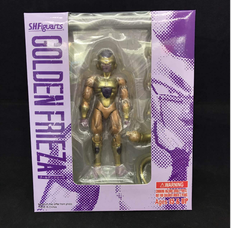Dragon Ball SHF Resurrection F Gold Frieza Action Figure