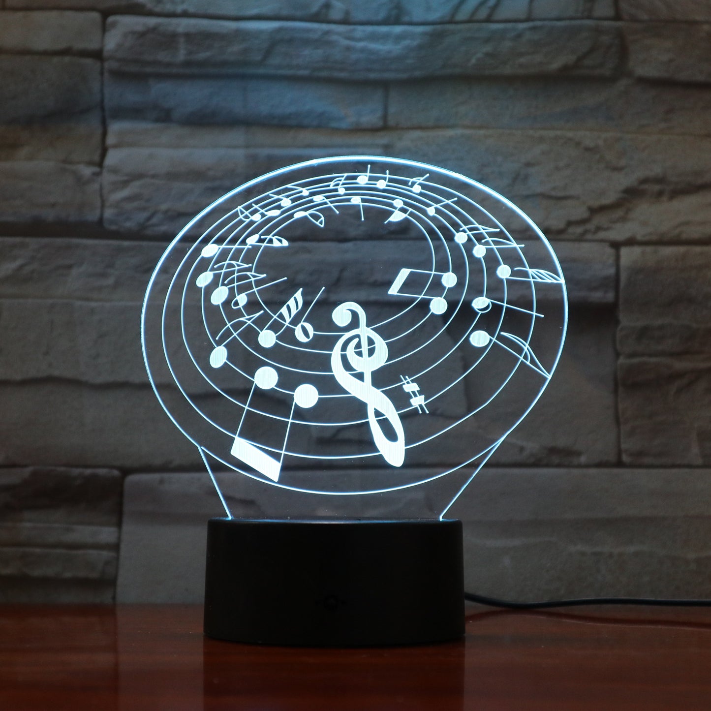 3D Guitar + other Musical instruments Model Night Light with USB and Battery