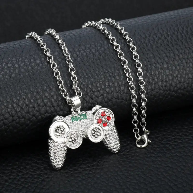 Trendy Playstation Game Console controller Pendant Necklace Jewelry