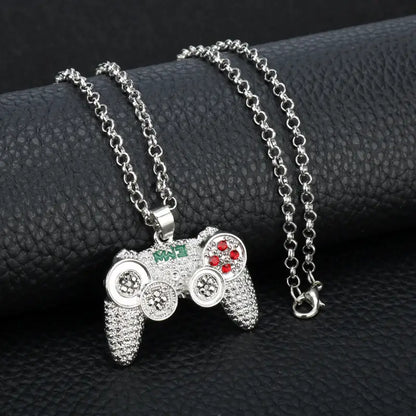 Trendy Playstation Game Console controller Pendant Necklace Jewelry