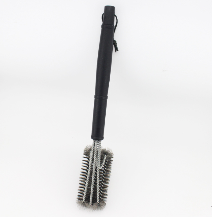 Barbecue BBQ Brush Steel Wire Grill Cleaning Brush