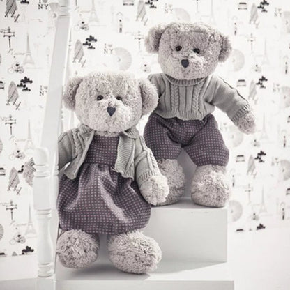 Sweater Couple Teddy Bear Comfort Plush Toy