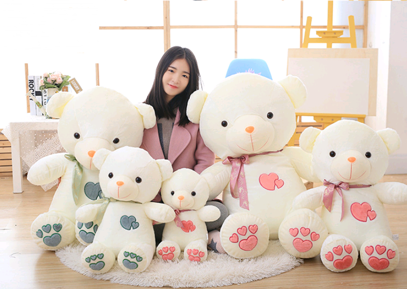 Plush Love Bears Couple Teddy Bear Stuffed Toy birthday gift max 200cm