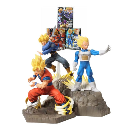 Dragon Ball APF Goku Vegeta Trunks Figure Collectible