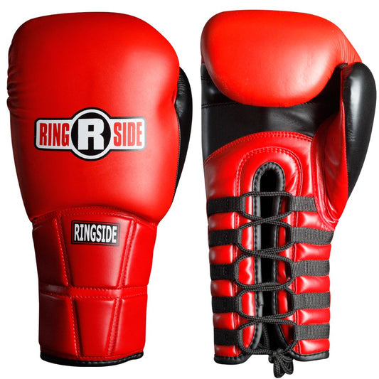 Ringside IMF Tech Super Bag Boxing MMA Training Sparring Gloves Red 10-Ounce