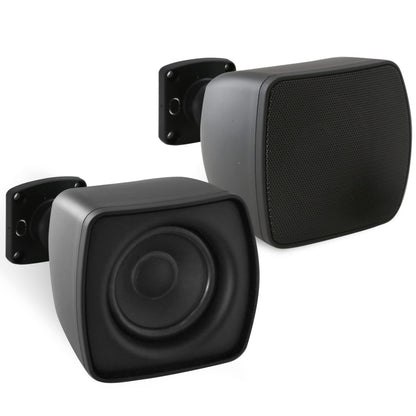 3 Surface-Mount Satellite Speaker for Subwoofer - Satellite Loudspeaker System (Pair)