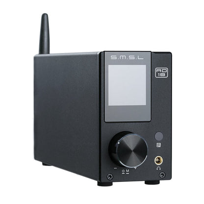 S.M.S.L AD18 Audio HiFi Stereo Amplifier with Bluetooth 4.2 Supports Apt-XUSB DSP Full Digital Power Amplifier 2.1 Small 80Wx2 Class D Amplifier with Subwoofer Output