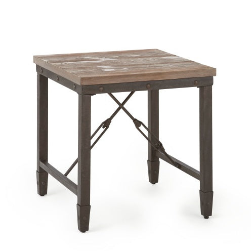 vintage Jersey End Table 23x23x24inch
