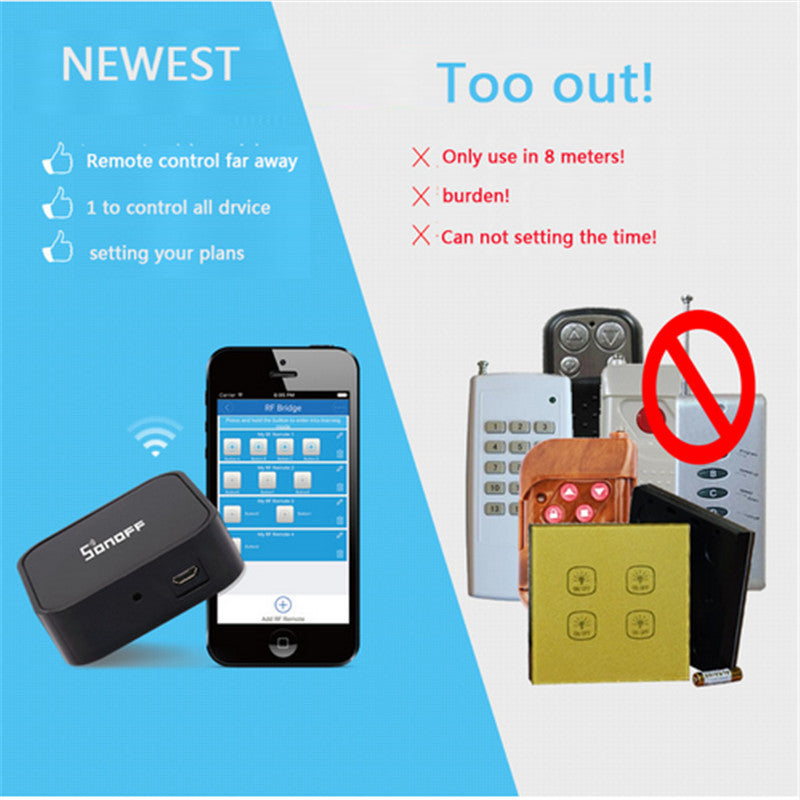Smart WiFi Remote Control Wireless RF Switch