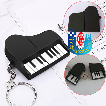 Cartoon 64GB USB Drive - Violin, Guitar, Microphone