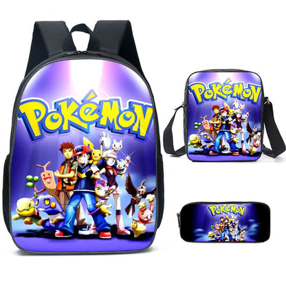 Pokemon Backpack school bag for Student
