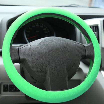 Universal Silicone Car Steering Wheel Cover - Multi Color