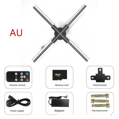 Holographic Rotating Fan Screen Projector 80cm