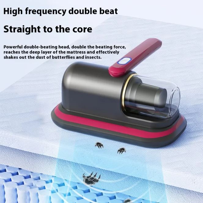 Bed Vacuum Cleaner Cordless Handheld Mattress Cleaner with UV light