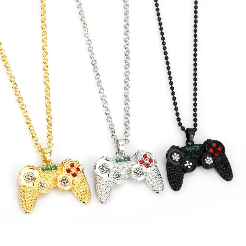 Trendy Playstation Game Console controller Pendant Necklace Jewelry