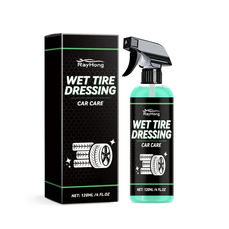 Car Tire Protective spray deep clean decontamination