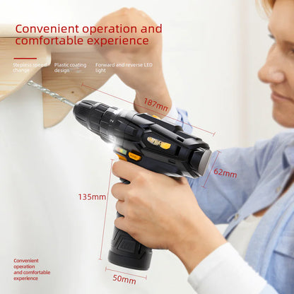 Deli 12V Rechargeable Electric Screwdriver Drill