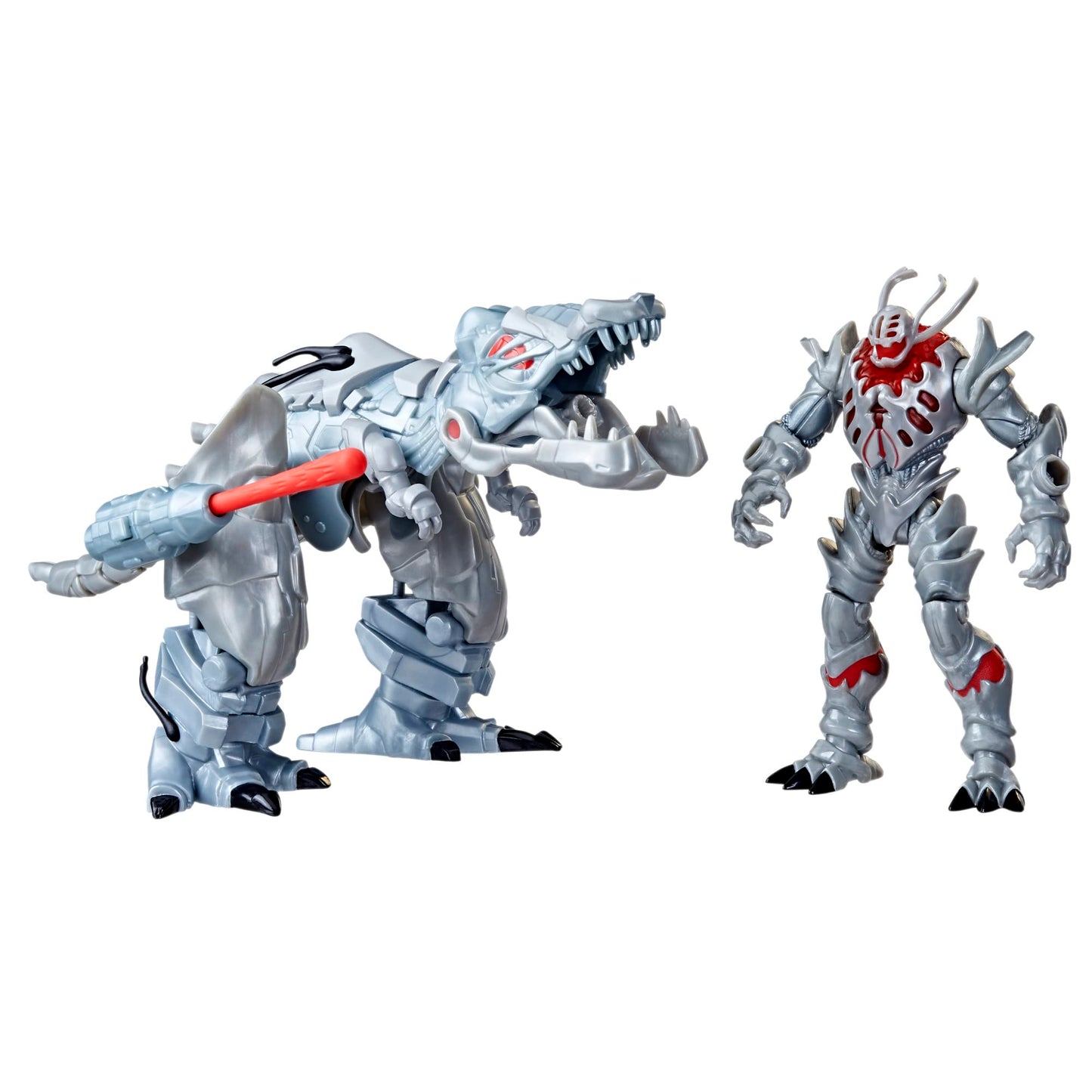 Marvel Mech Strike Mechasaurs 4.5-Inch Ultron Primeval with T-R3X Mechasaur Action Figures Super Hero Toys for Kids Ages 4 and Up