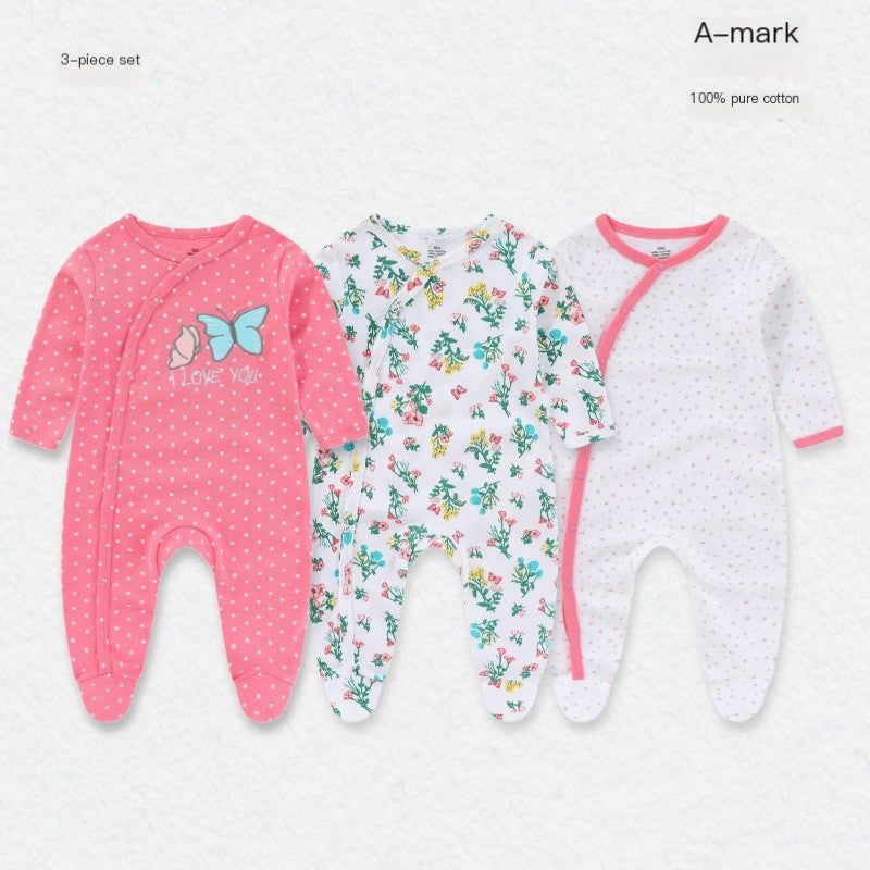 New Autumn Baby Onesie with Snap Closure Bodysuit