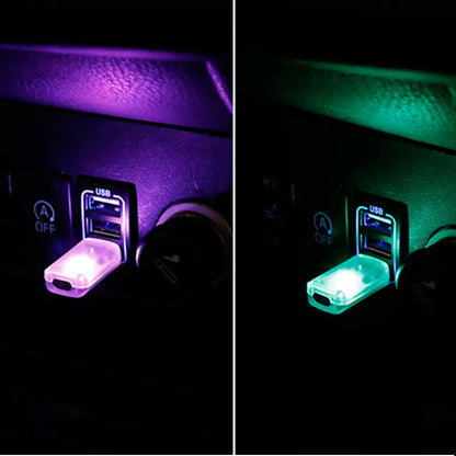 Mini USB LED Car Atmosphere Light for Interior Use