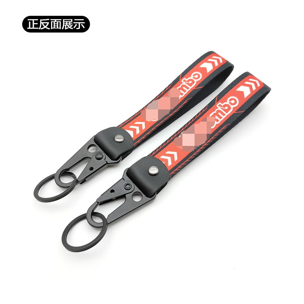 JDM Culture Keychain Wrist Strap with Digital Print 19.5cm x 2.5cm