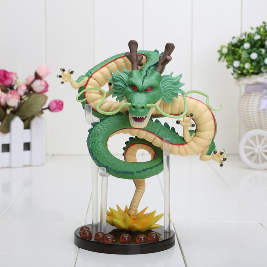 Dragon Ball Crystal Ball Stand with Shenron Figure Set