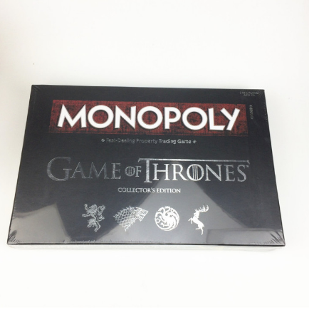 Monopoly Game of Thrones Board Game Card Set party gift