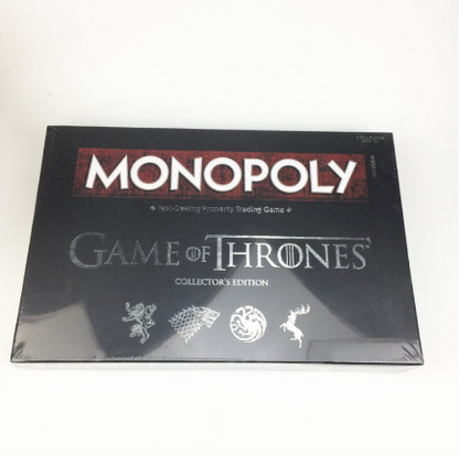 Monopoly Game of Thrones Board Game Card Set party gift
