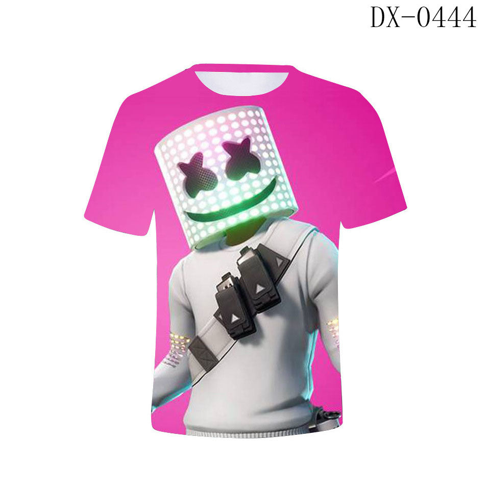 Marshmello 3D Unisex T-Shirt - Trendy DJ Style