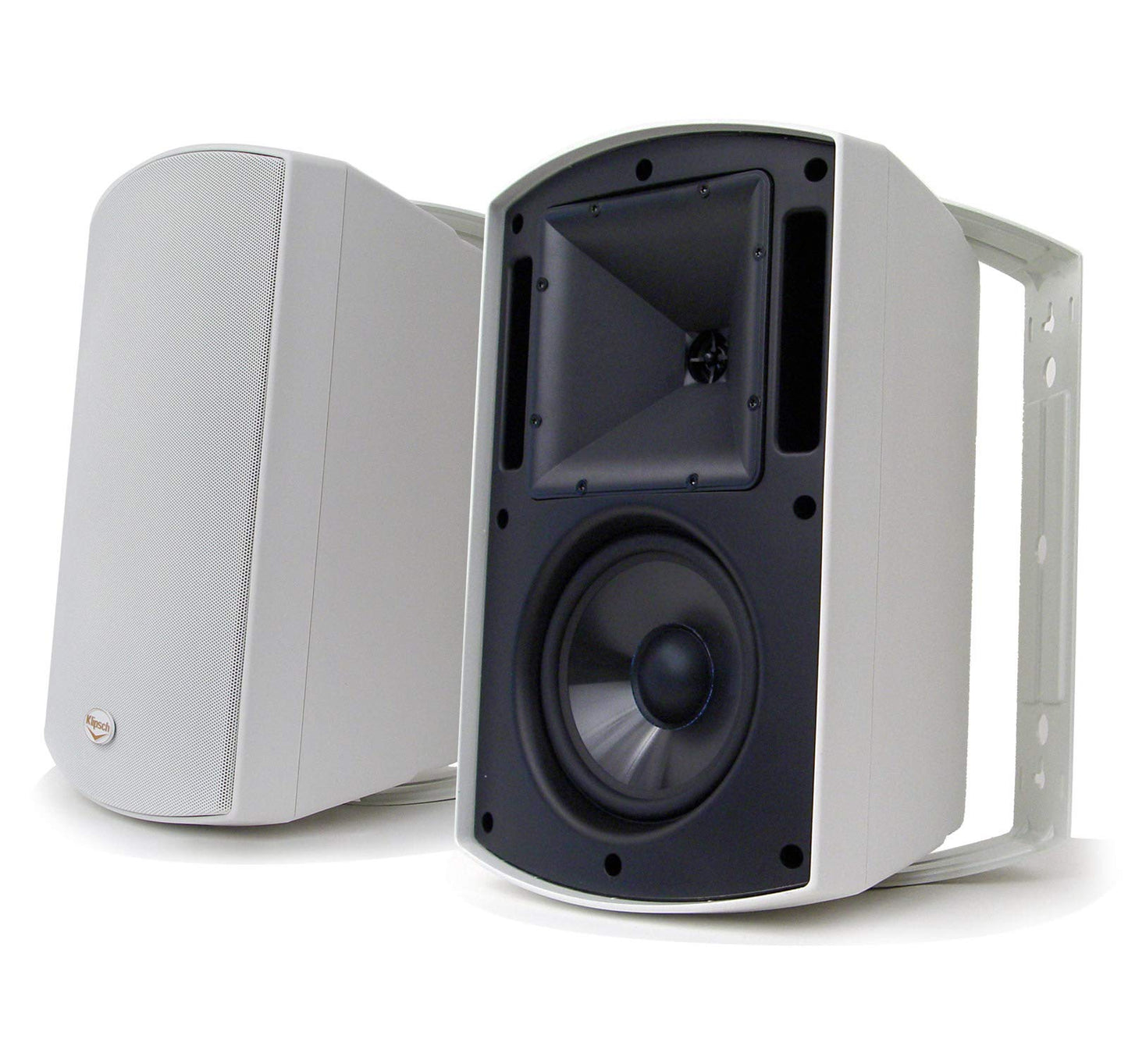 Klipsch AW-650 Indoor/Outdoor Speaker - White Pair (Certified Renewed)