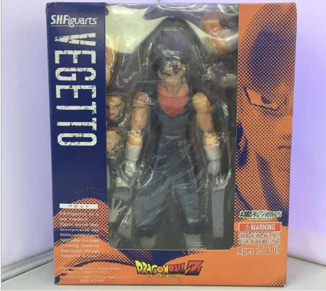 Dragon Ball SHF Vegito Goku Vegeta Action Figure Model