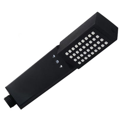 Black 3-in-1 High-Pressure Shower Head with Spray Gun