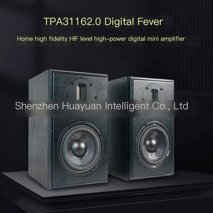 Home HiFi Audio Amplifier Bookshelf Speaker Set 2.0
