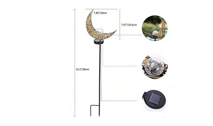 Solar Lawn Moon Light