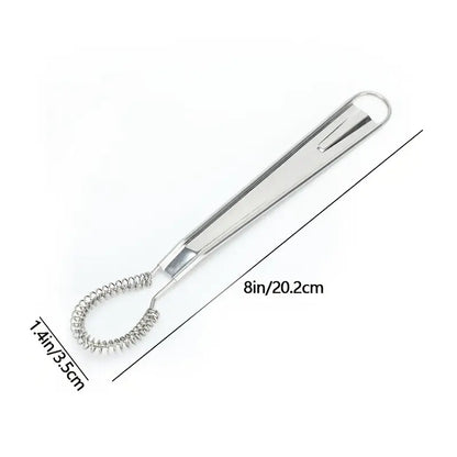 Stainless Steel Manual Egg Beater Kitchen Gadget