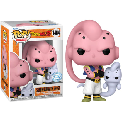 Funko Pop! Animation: Dragon Ball Z - Majin Buu (Super Buu Form) Ghost Attack - Special Edition Multicolor Exclusive #1464 (Special Editon) - Common Only