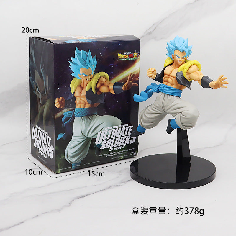 Dragon Ball Super Saiyan Action Figures - Goku & Vegeta