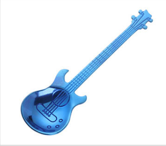 304 Stainless Steel Guitar Coffee Spoon - Creative Gift