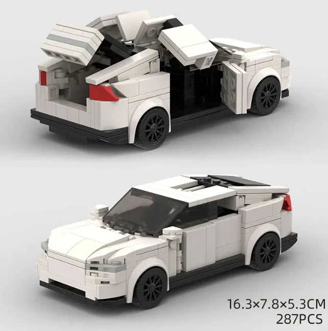 Kids Sports Car bricks building Set