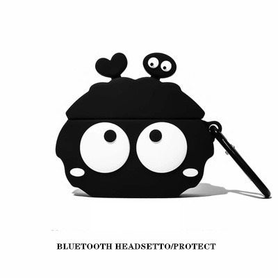 3D Cartoon Monster Silicone Earphone Case for AirPods
