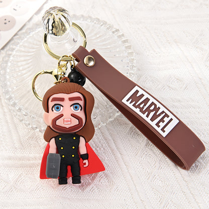 Marvel DC Keychain Pendant - SPIDERMAN BATMAN WONDERWOMAN CAPTAIN Superhero