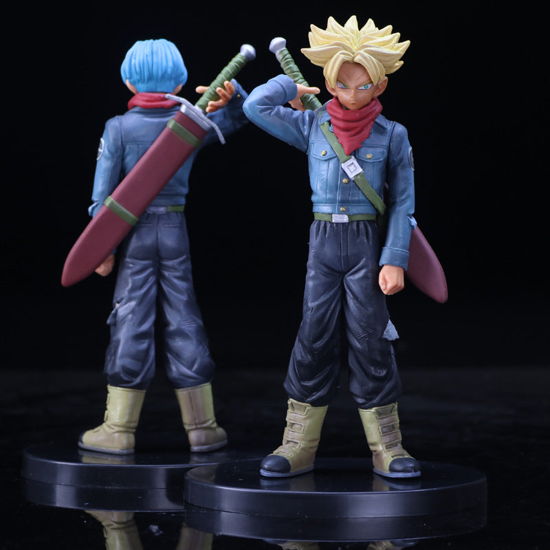 DXF Super Warrior Trunks Figure - Dragon Ball PVC Display