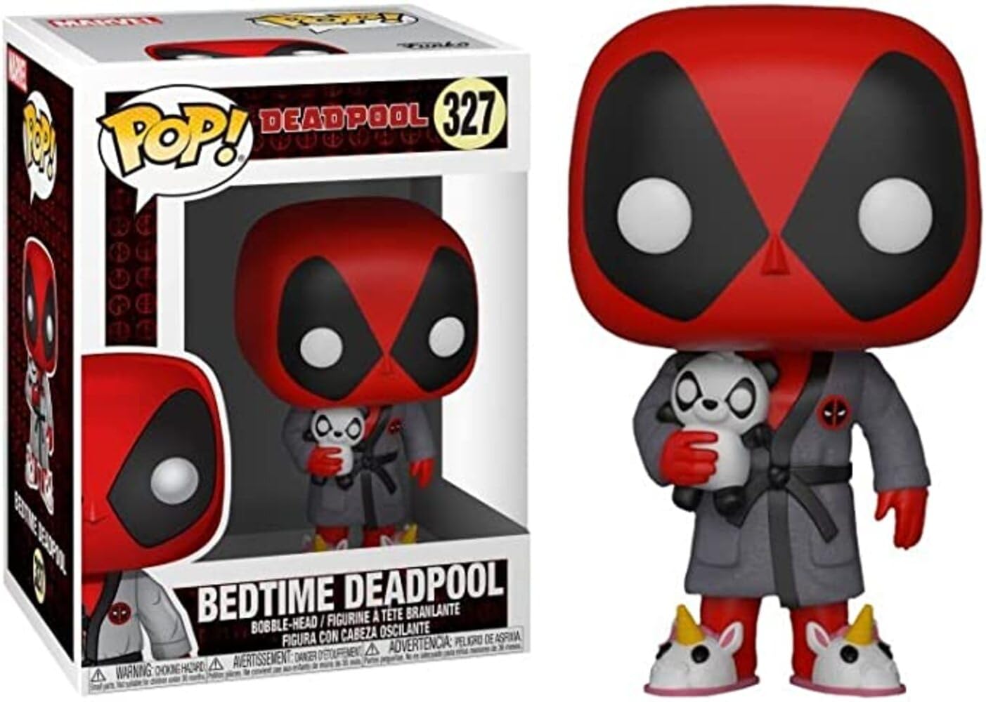 Funko POP! Marvel: Deadpool Playtime - Deadpool in Robe Multicolor