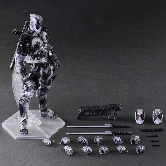 Marvel Deadpool Gray Articulated Action Figure