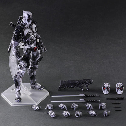 Marvel Deadpool Gray Articulated Action Figure