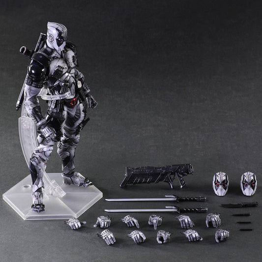 Marvel Deadpool Gray Articulated Action Figure