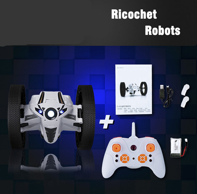 Smart Tech Jumping Car - 2.4G Mini RC Toy Robot